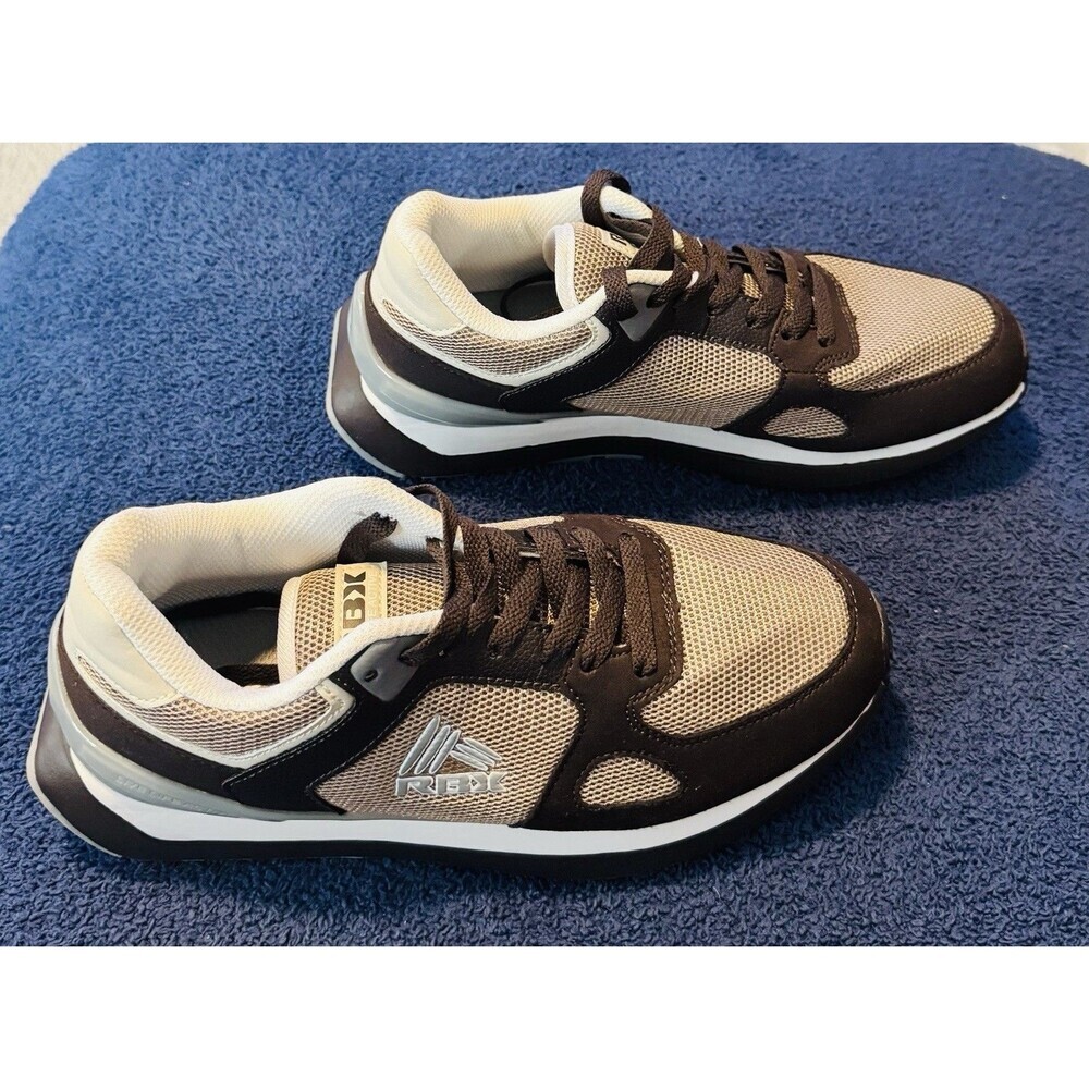 Reebok-RBX-Size 6-NEW-Brown/White/Grey-Athletic/Comfort